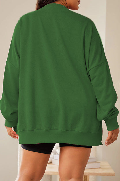 Christmas Sequined Loose Long-sleeved Sweatshirt