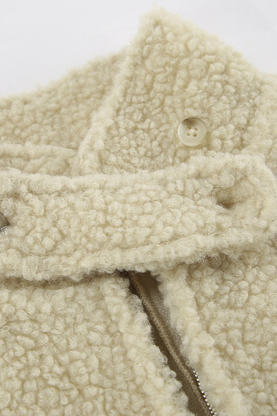 Sherpa Stand Collar Coat