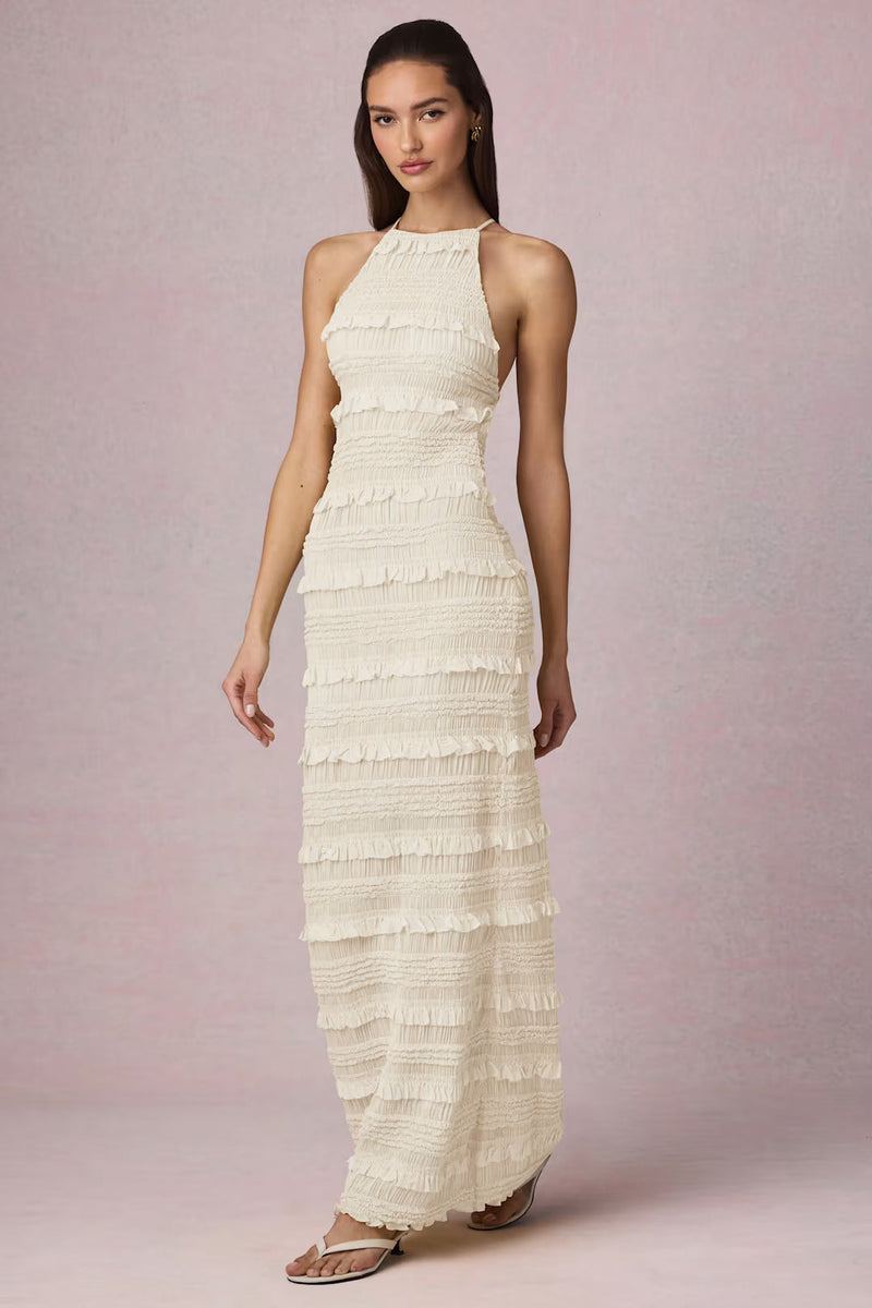 Ravenaluxe™ Maxi Dress — Own the Room With Unstoppable Elegance and Magnetic Confidence