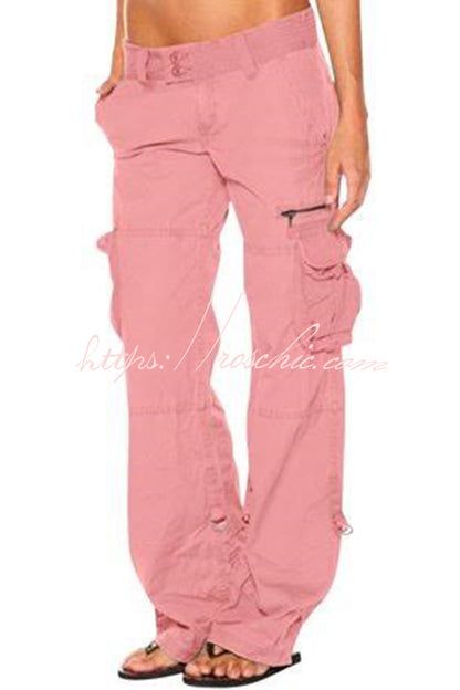 Tactical Active Loose Multi-pockets Cargo Pants