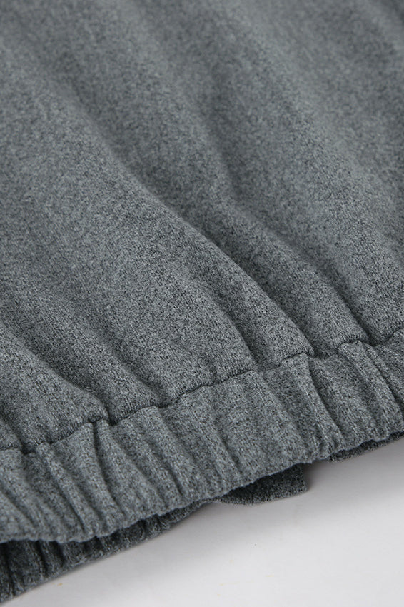 Grey Wool Short Coat
