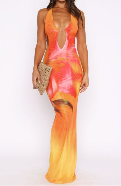Noa Maxi Dress Sunset