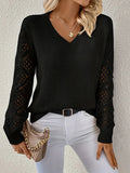 Carlota® | Lace sleeve sweater for women