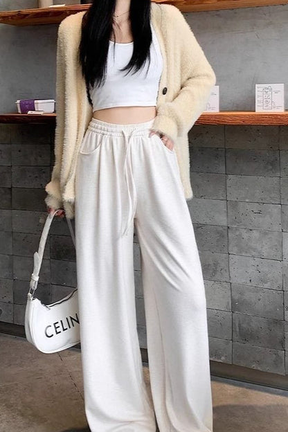 Relaxed Drapey Knit Pants