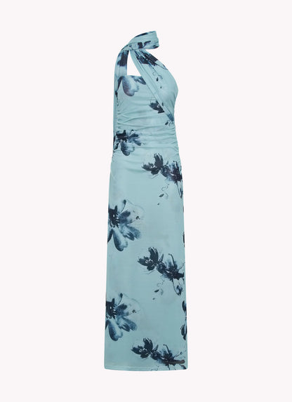 Songbird Maxi Dress - Blue Black