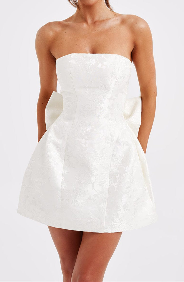 Honora Mini Dress - Ivory