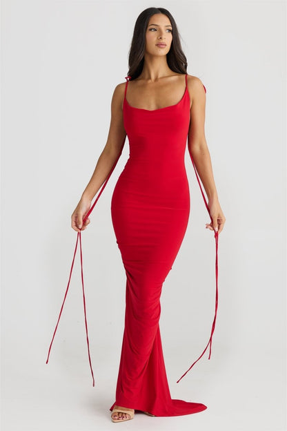Elma Open Back Maxi Dress