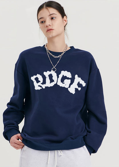 Rdgf Cloud Graphic Oversized Sweatshirt