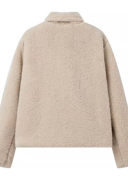 Aurora Plush Sherpa Coat – Soft Oversized Winter Jacket