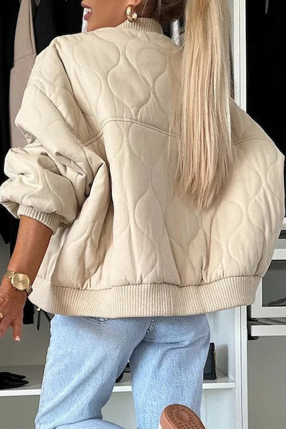 Button Padded Coat