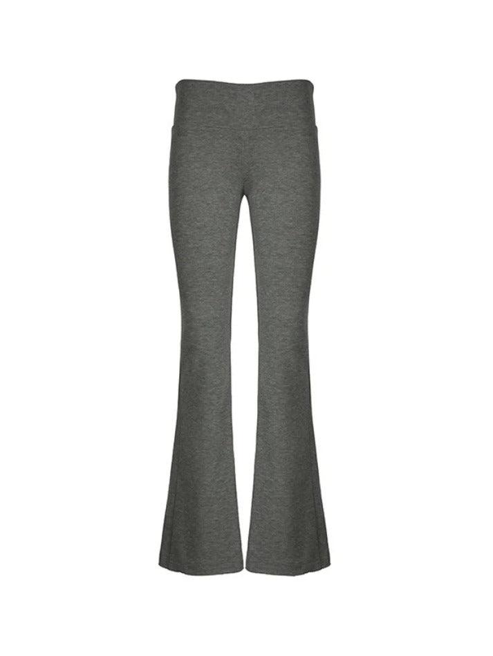 Color Classic Slim Fit Flare Leg Pants