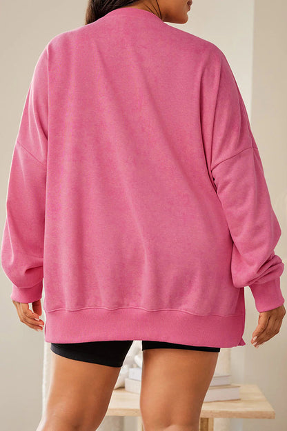 Christmas Sequined Loose Long-sleeved Sweatshirt