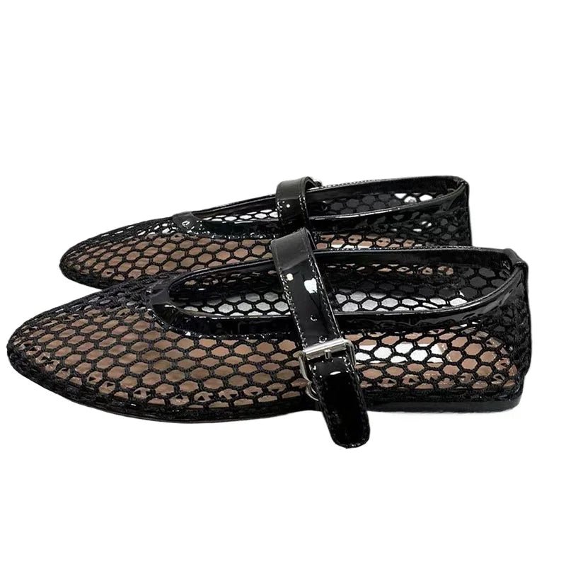Mesh Ballet Flats