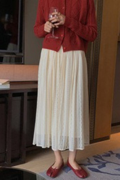 Ribbed Cropped Cardigan
