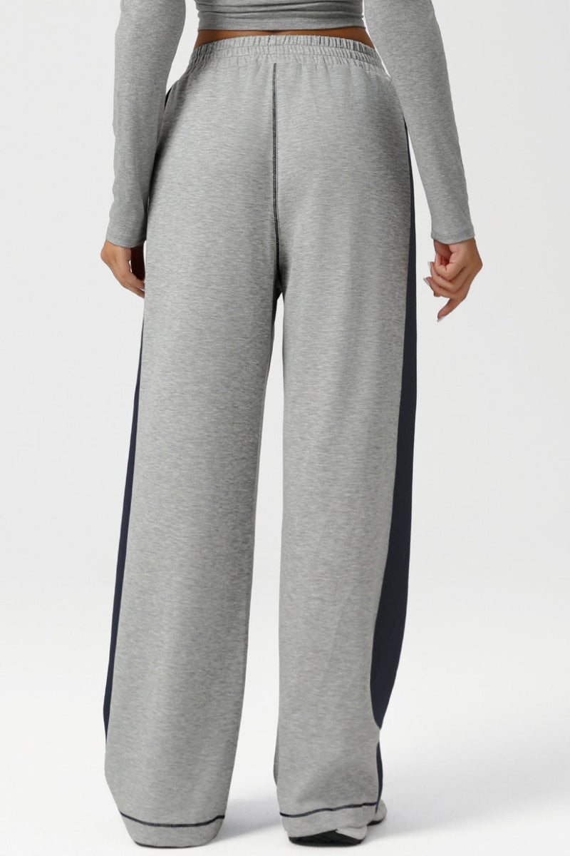 Color Block Yoga Knit Pants