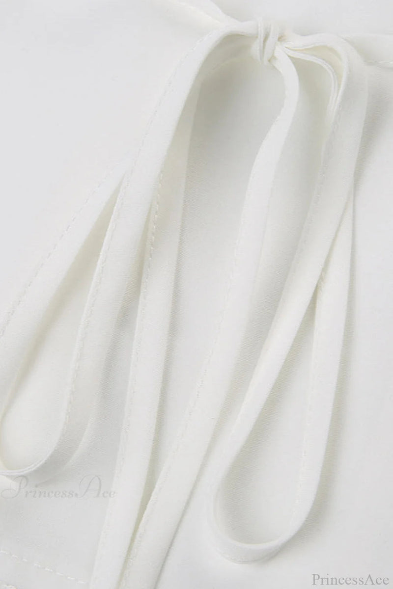 Fitted Button-down Ruched Blouse