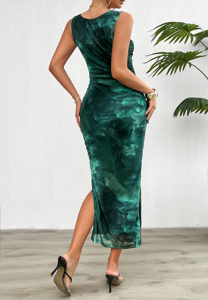 Hayden Tank Maxi Dress - Green