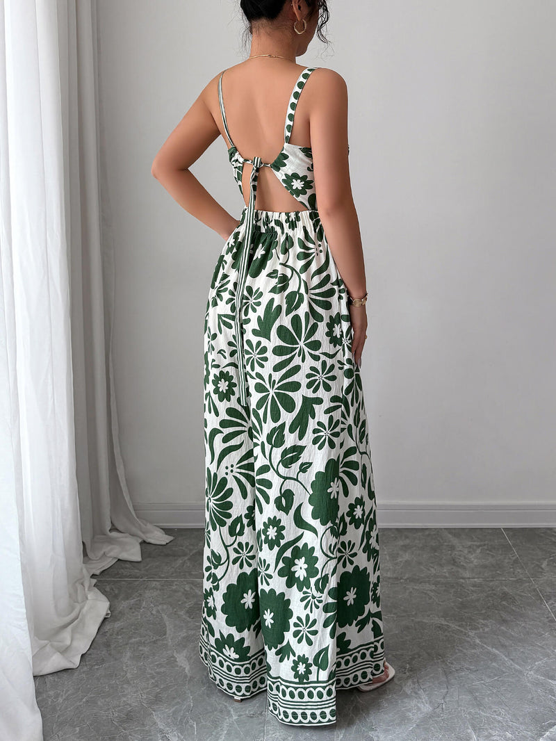Bliss Escape Jumpsuit - Green