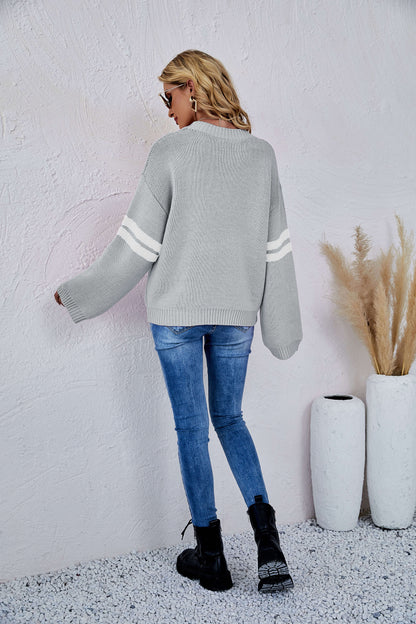 Sweetie With Heart Pullover Knit Sweater