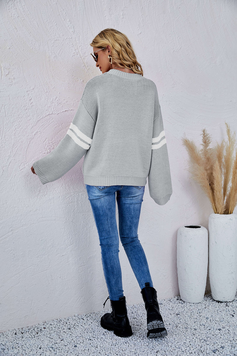 Sweetie With Heart Pullover Knit Sweater