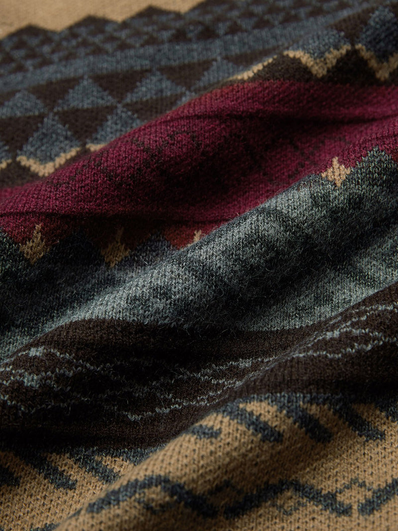 Oversize Jacquard Sweater