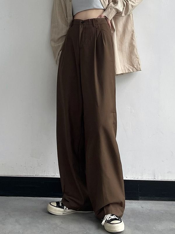 Classic Straight Cut Tailored Pants
