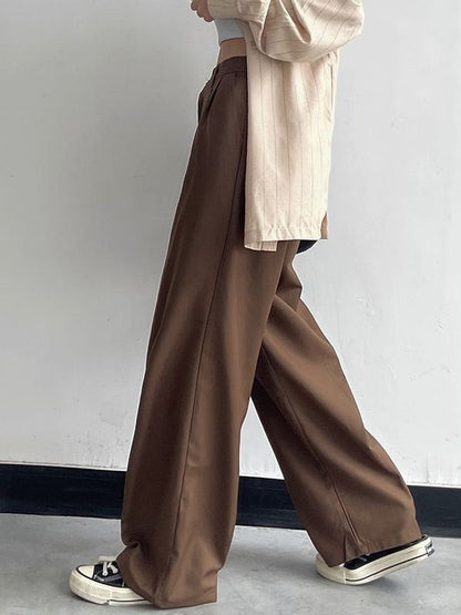Classic Straight Cut Tailored Pants