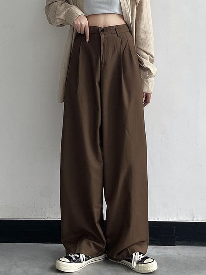 Classic Straight Cut Tailored Pants