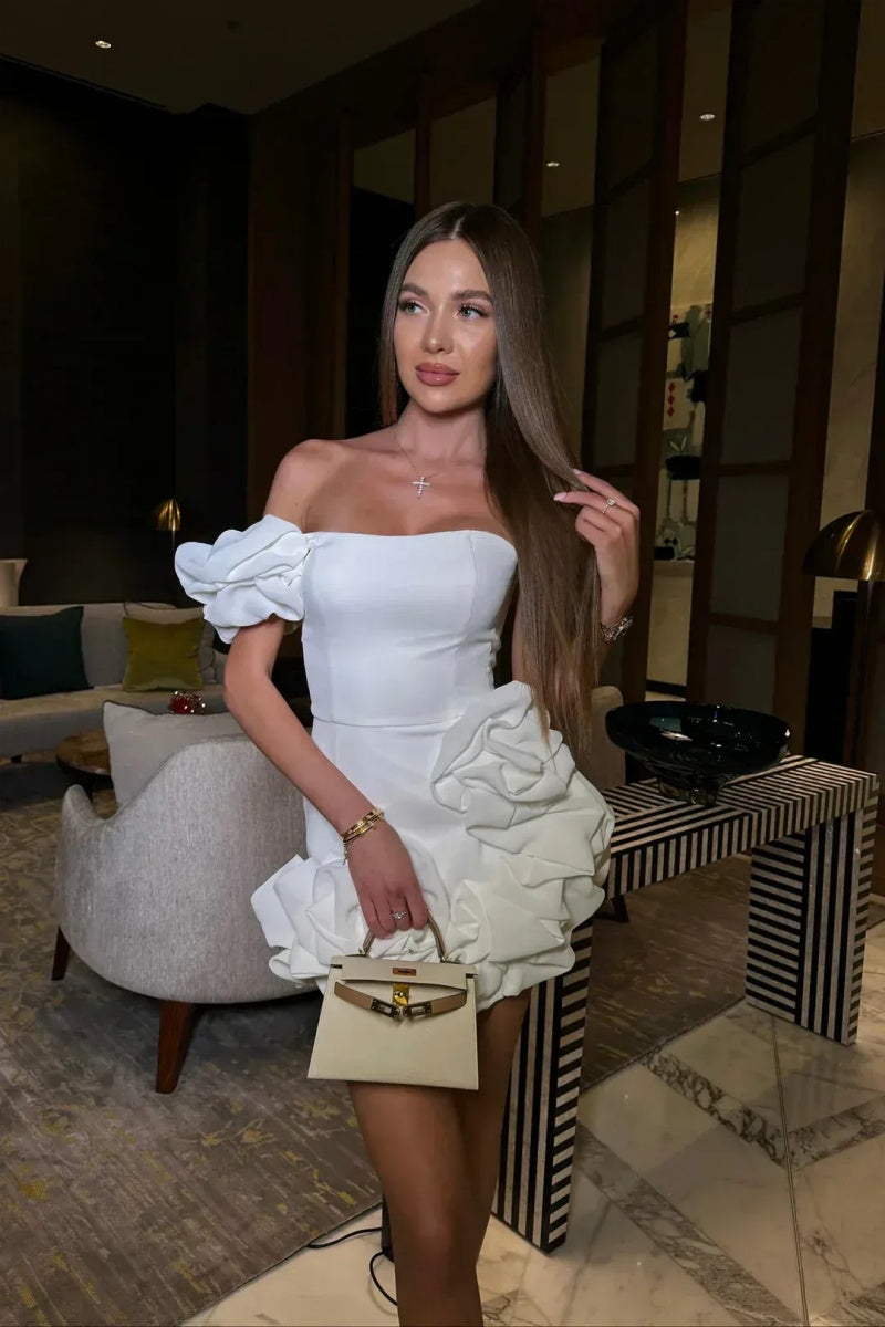 Laila Off Shoulder Mini Dress