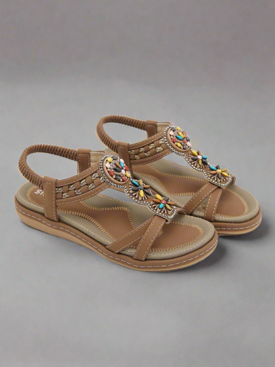 Siketu | Serenade Bradided Cushioned Sandal