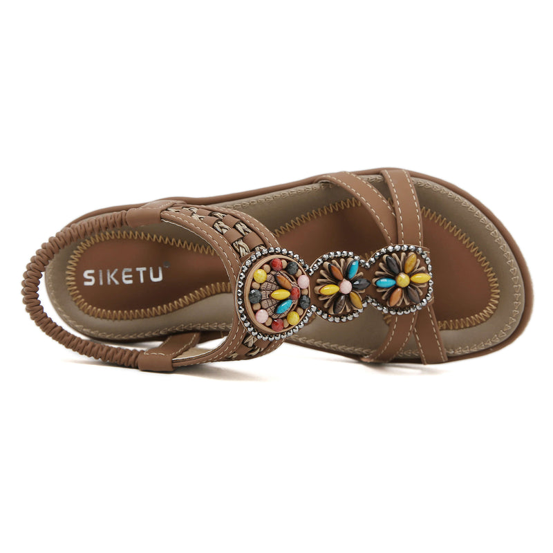 Siketu | Serenade Bradided Cushioned Sandal
