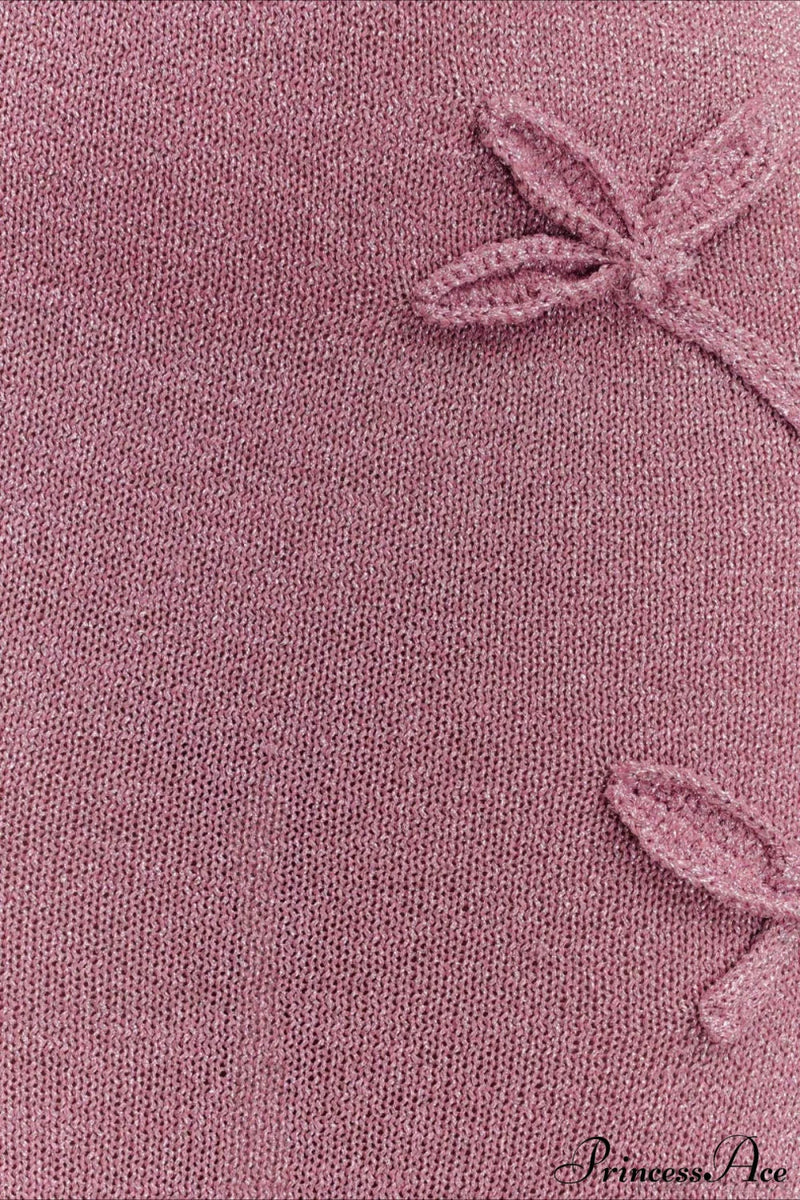 Knit Ruffle Maxi Dress