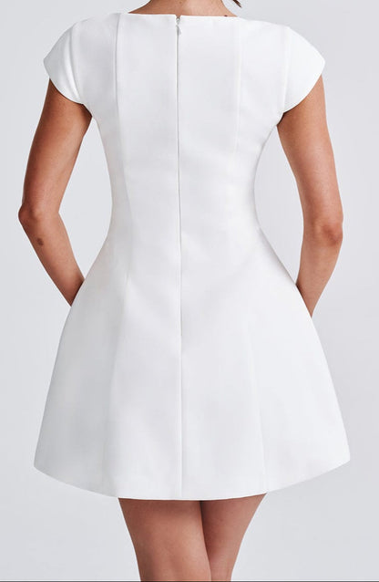 Gala Mini Dress - Ivory