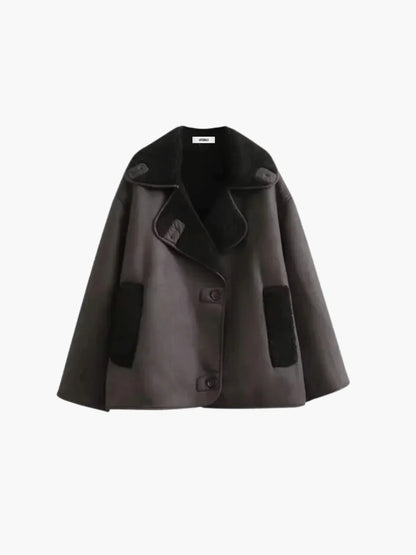 Metro Faux Shearling Coat