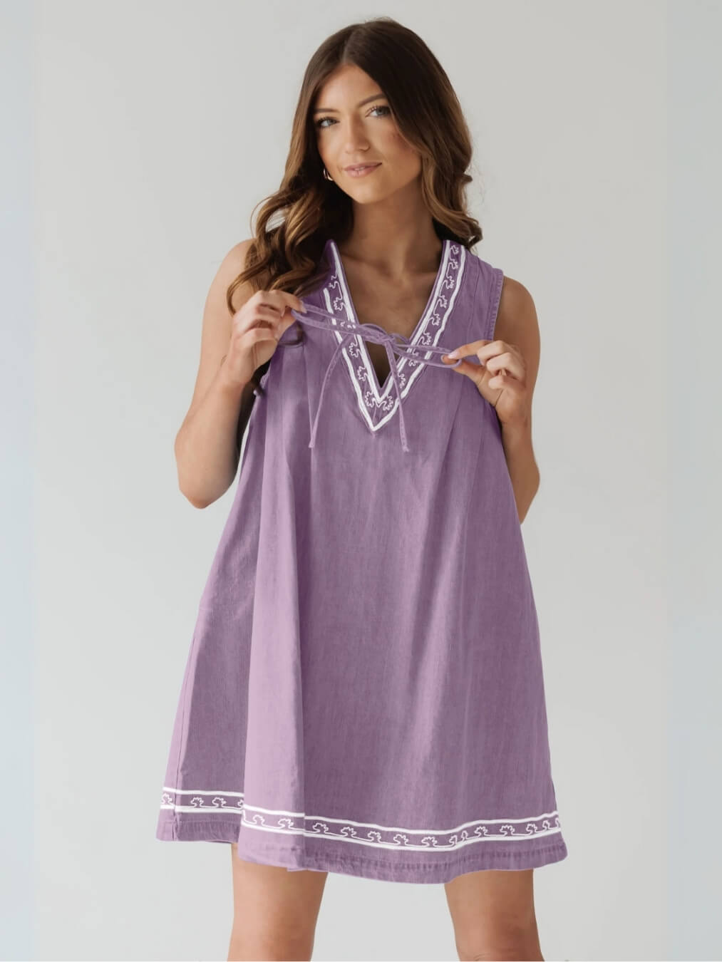 Beatrice Denim Mini Dress