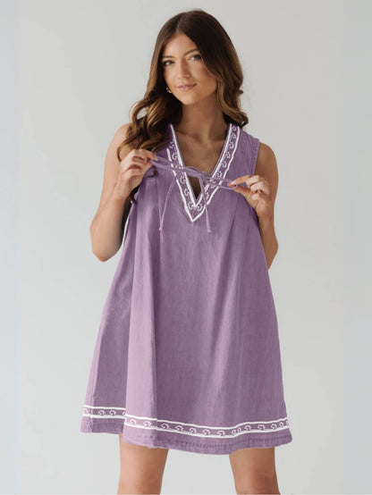 Beatrice Denim Mini Dress
