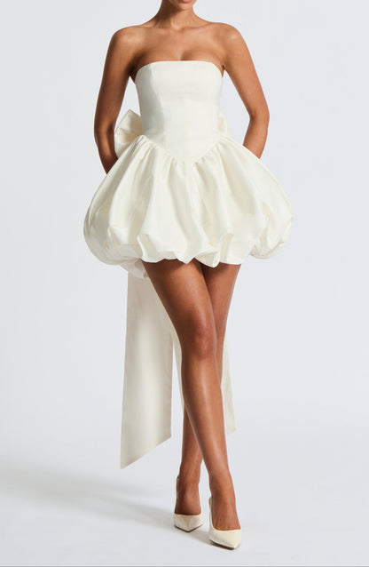 Isabetta Mini Dress - Ivory