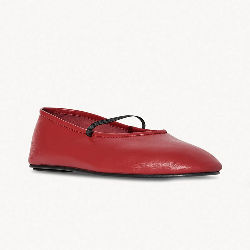 Luxurious Italian Leather Ballet Flats for