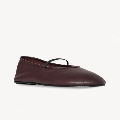 Luxurious Italian Leather Ballet Flats for