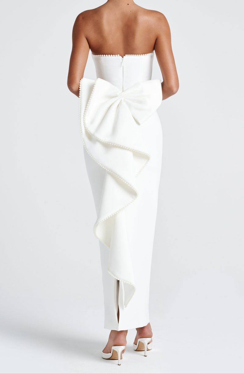 Edetta Maxi Dress - Ivory
