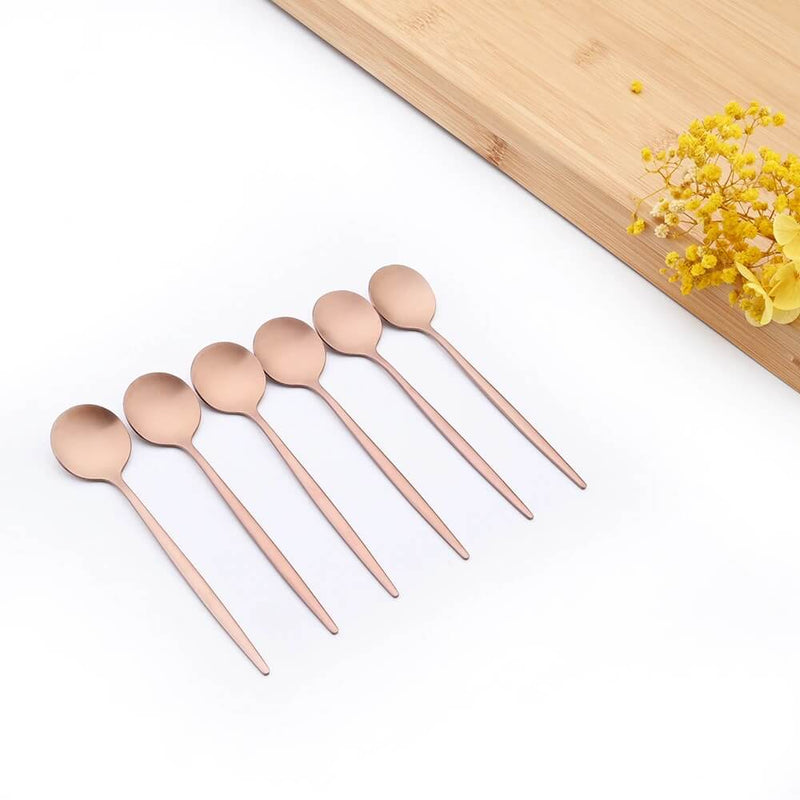 Modern Rose Flatware Set
