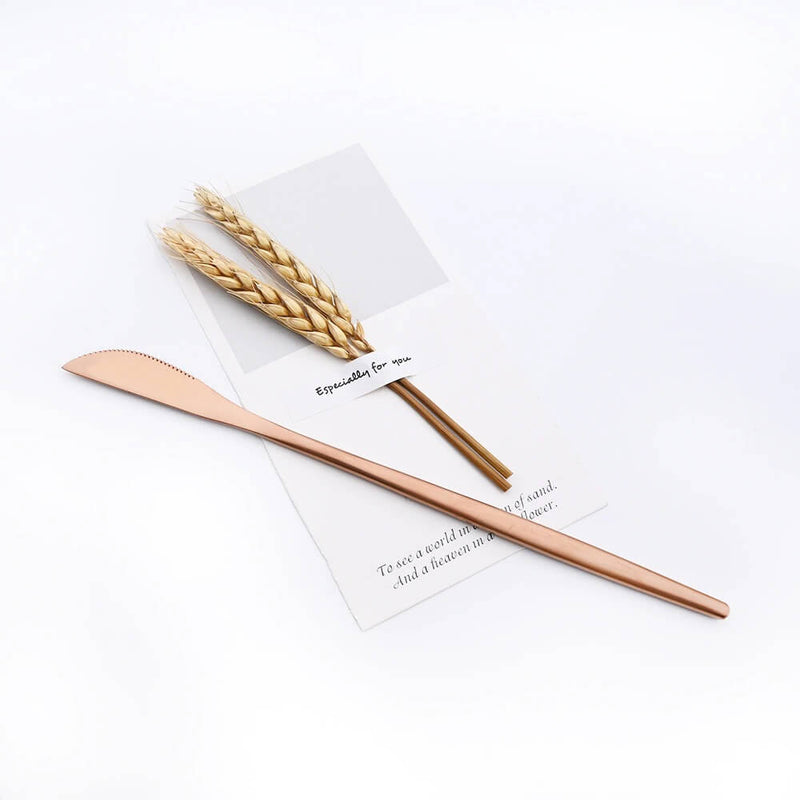 Modern Rose Flatware Set