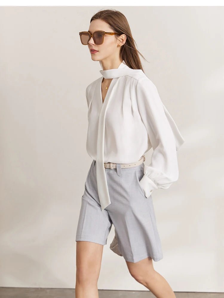 Minimalist Summer Suit Shorts for