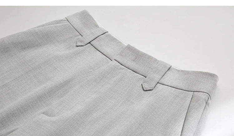 Minimalist Summer Suit Shorts for