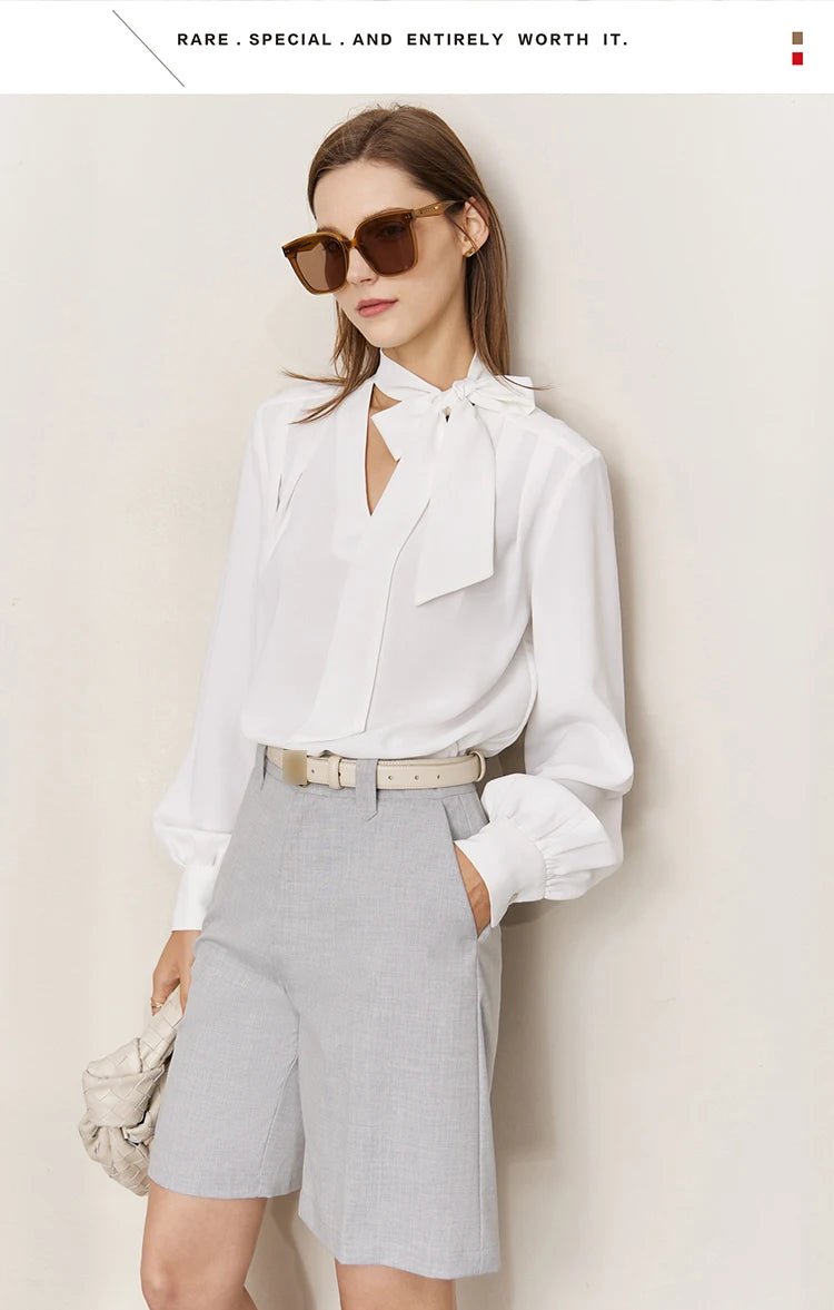 Minimalist Summer Suit Shorts for
