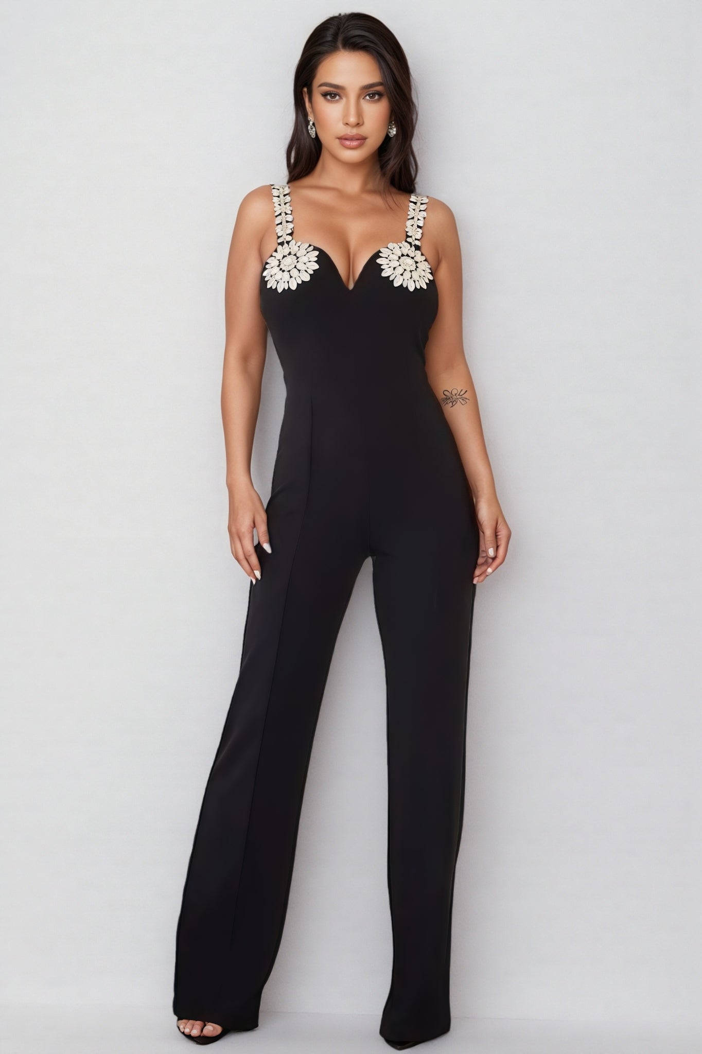 Rhead Halter Diamonds Jumpsuit