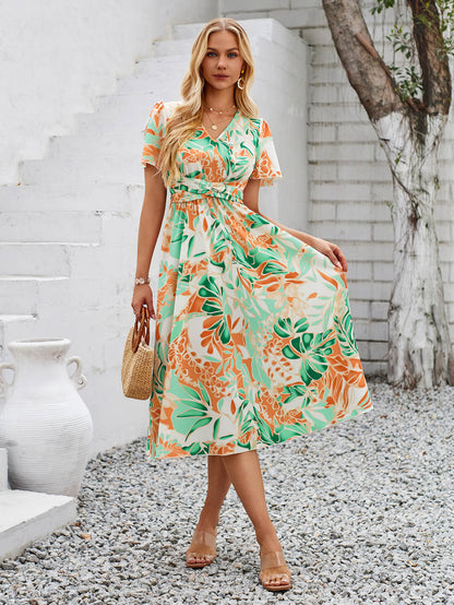 Gemma Midi Dress - Multi