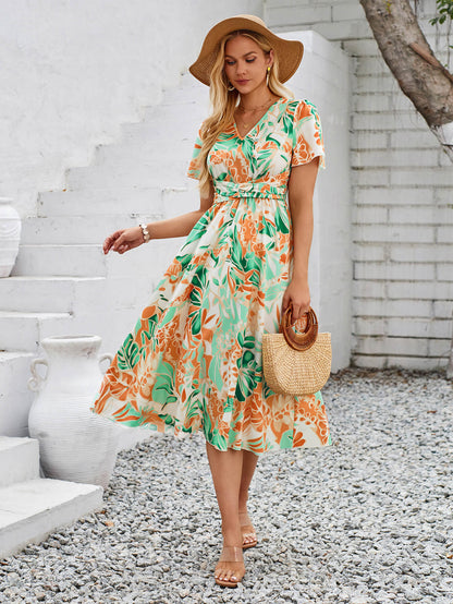 Gemma Midi Dress - Multi