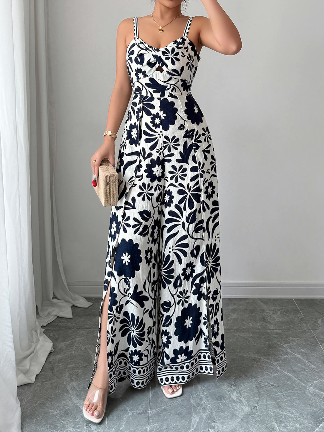 Bliss Escape Jumpsuit - Navy