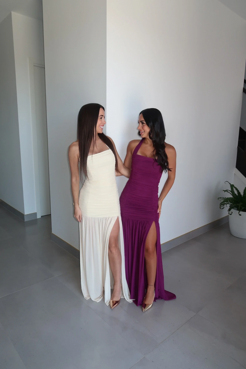 Eleanor | Halter Maxi Dress